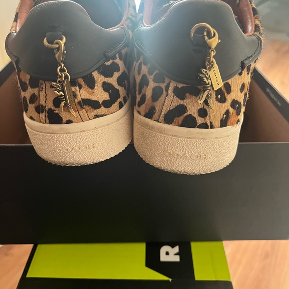 Woman’s size 8.5 coach shoes with hanging dinosaur dangle - Picture 3 of 5